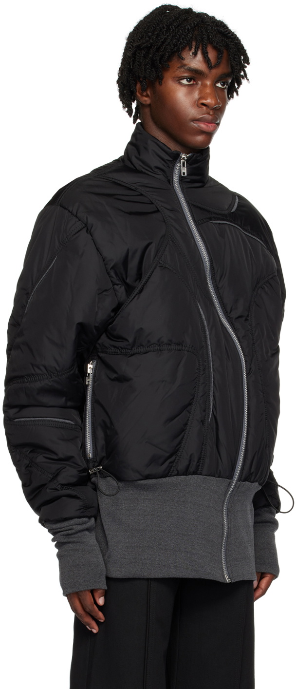 Mainline:RUS/Fr.CA/DE Black Silvo Jacket