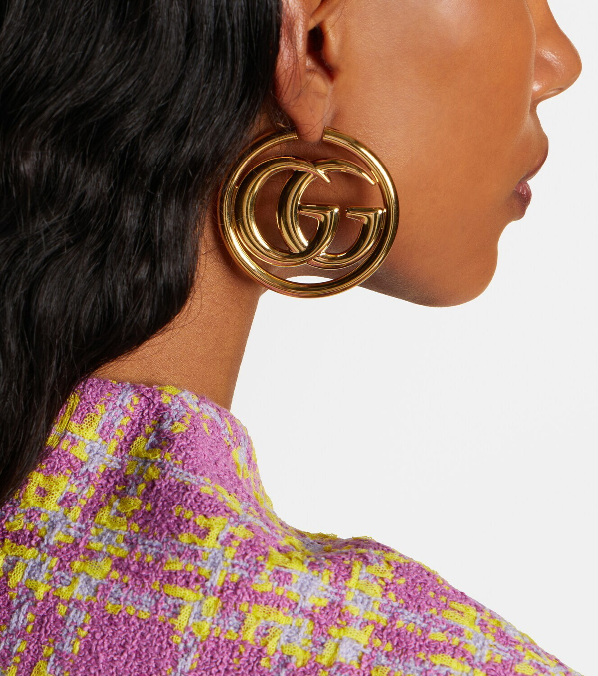 Gucci GG Marmont hoop earrings