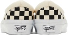Vans Off-White & Black Slip-On Reissue 98 LX Sneakers