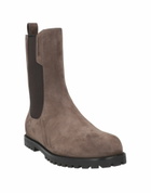 Moncler Womens Ankle boots Khaki