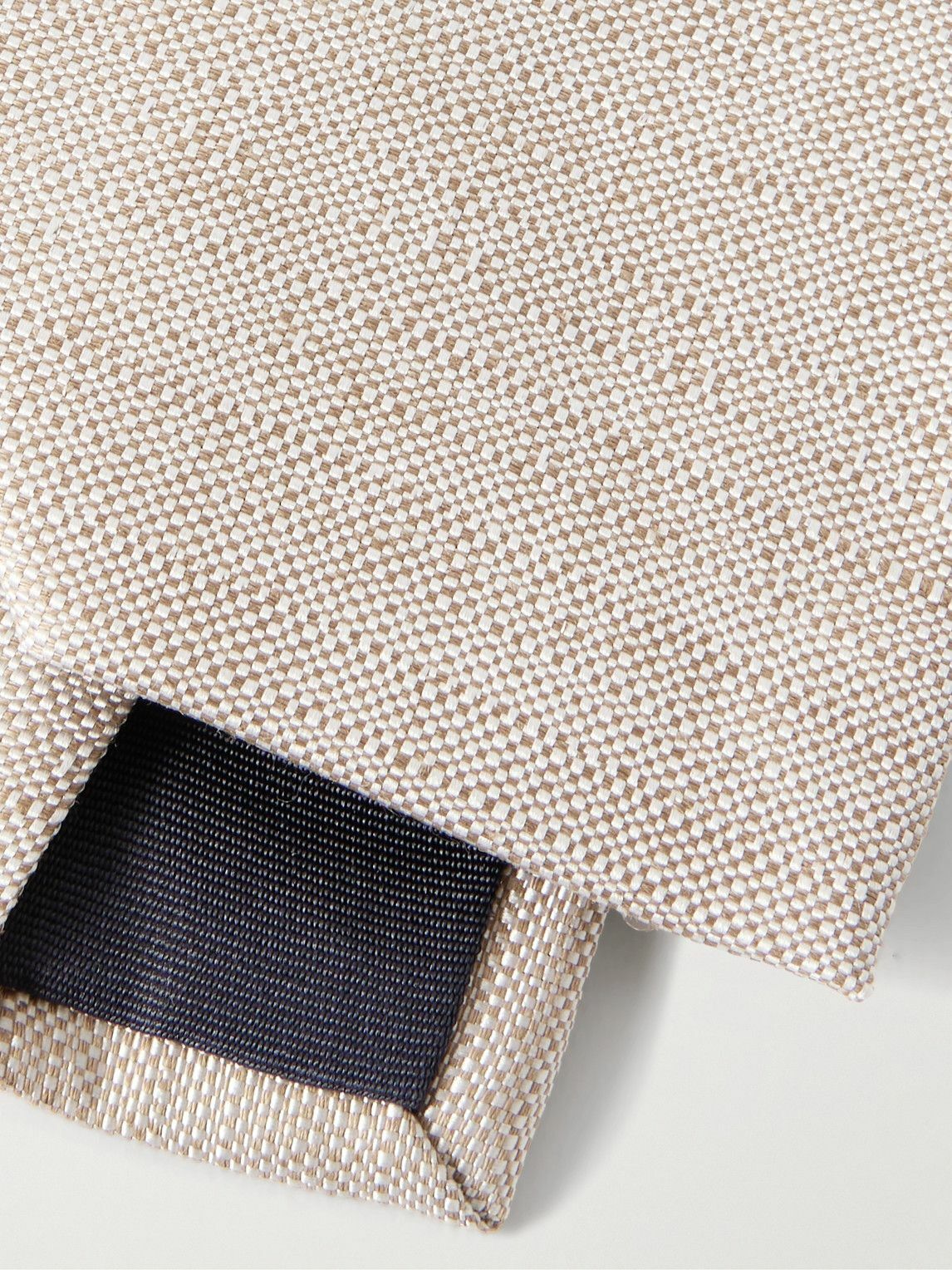 Loro Piana - Yale 8cm Textured-Linen and Silk-Blend Tie