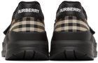 Burberry Black Ramsey Check Sneakers