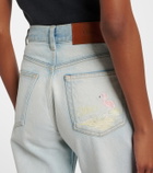 Chloé Faded wide-leg jeans