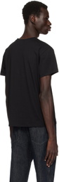 Second/Layer Three-Pack Black Classic Short Sleeve T-shirts