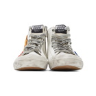 Golden Goose White Texas Patch Francy Sneakers