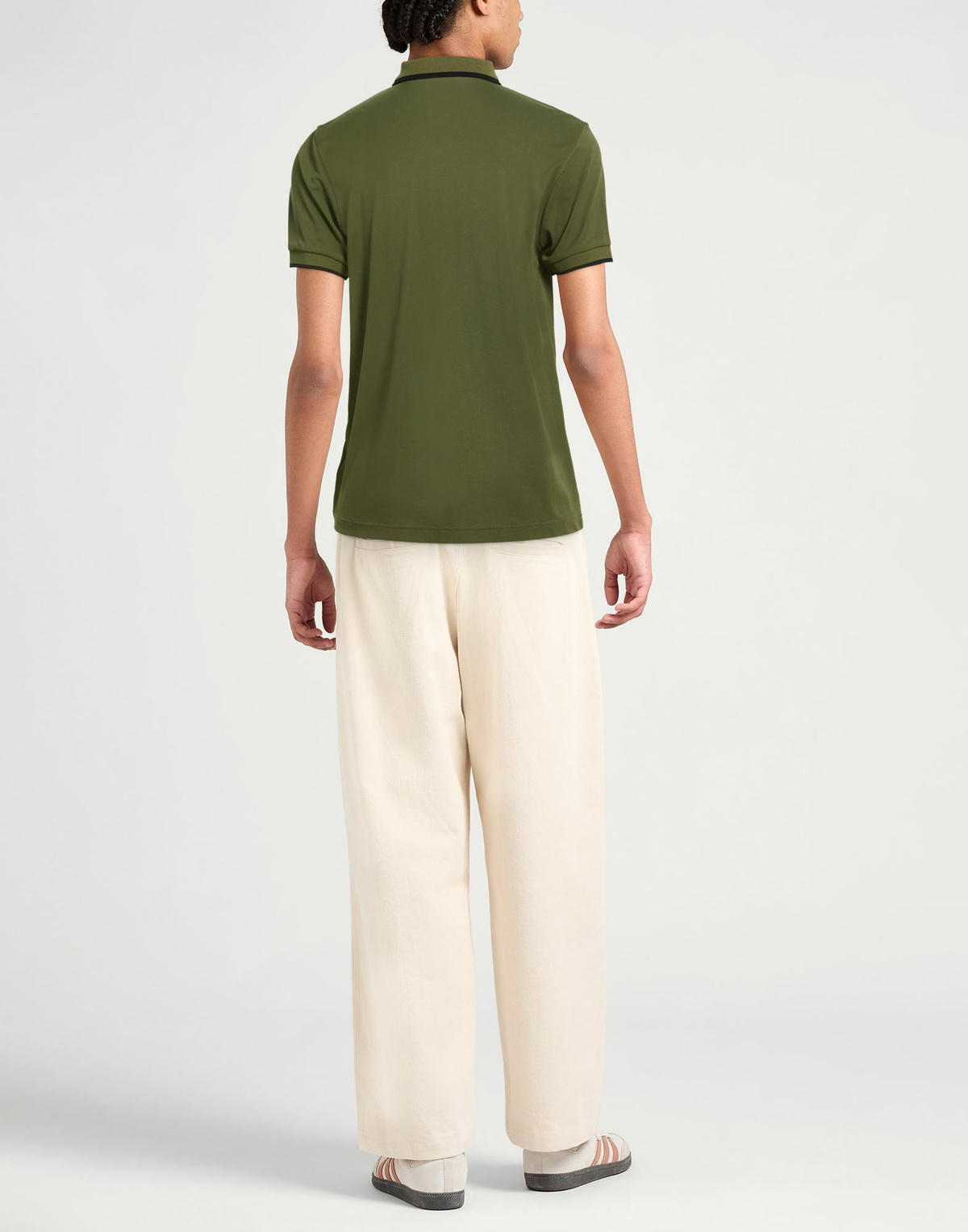 Colmar Mens Polo shirt Military in Green
