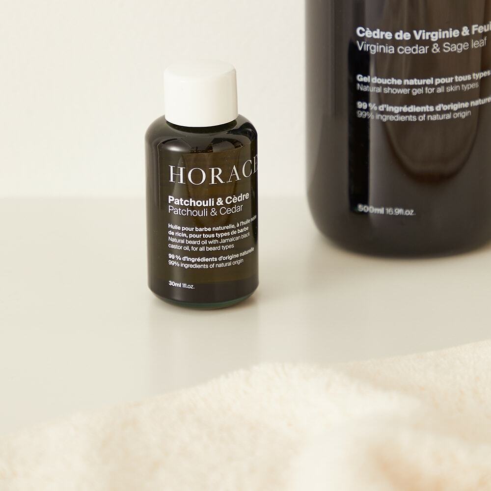 Horace Men's Patchouli & Cedar Beard Oil in 30Ml Horace