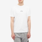 Stone Island Men's Badge Back Print T-Shirt in White