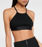 Gucci Interlocking G jersey crop top