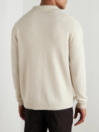 De Petrillo - Merino Wool and Cashmere-Blend Cardigan - Gray