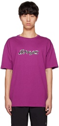 Saturdays NYC Purple 3D 'SNYC' T-Shirt