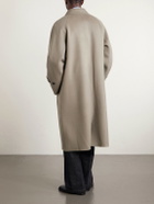 Auralee - Melton Wool Coat - Gray