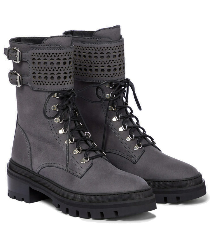 Photo: Alaïa Chunky combat boots