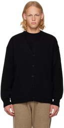 AURALEE Black Big Cardigan