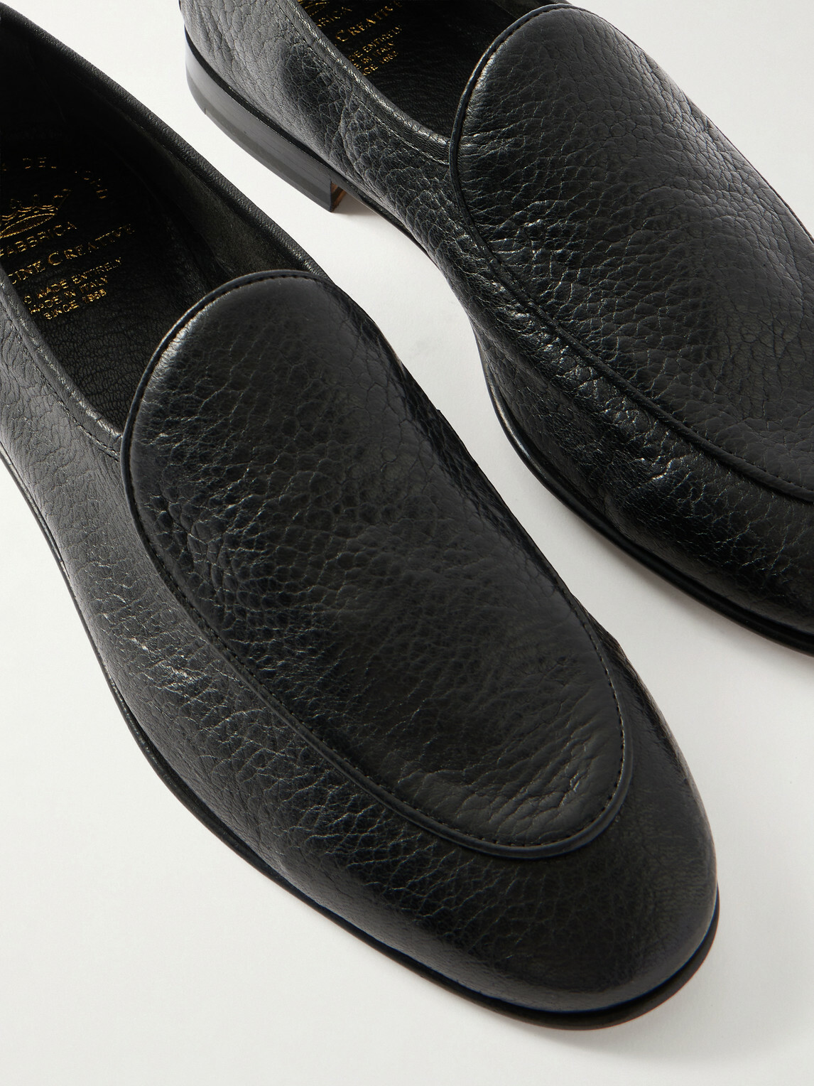 Officine Creative - Oliver 006 Leather Loafers - Black