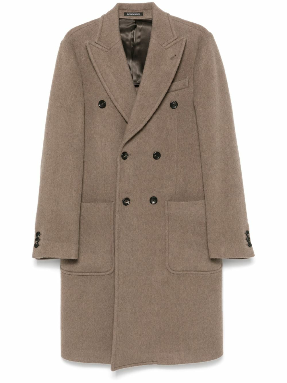 EMPORIO ARMANI - Wool Coat mens Emporio Armani