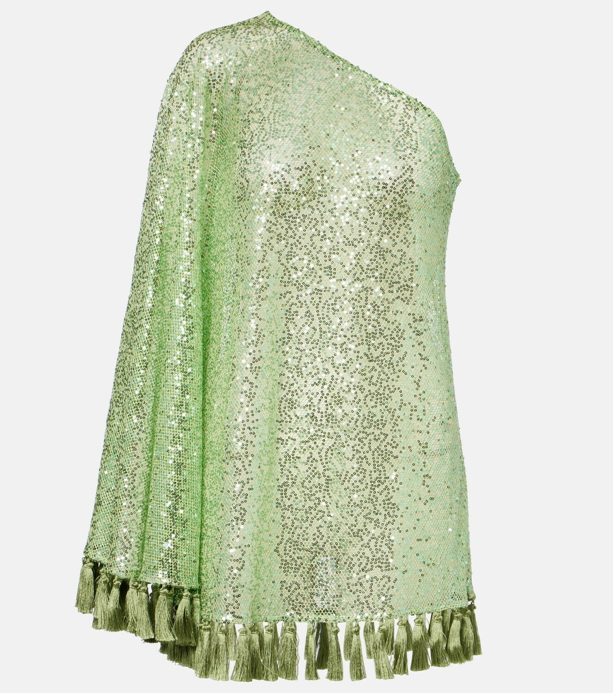 Taller Marmo Es Trench one-shoulder sequined minidress