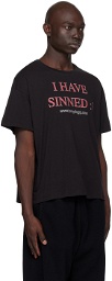 Praying Black 'I Have Sinned' T-Shirt