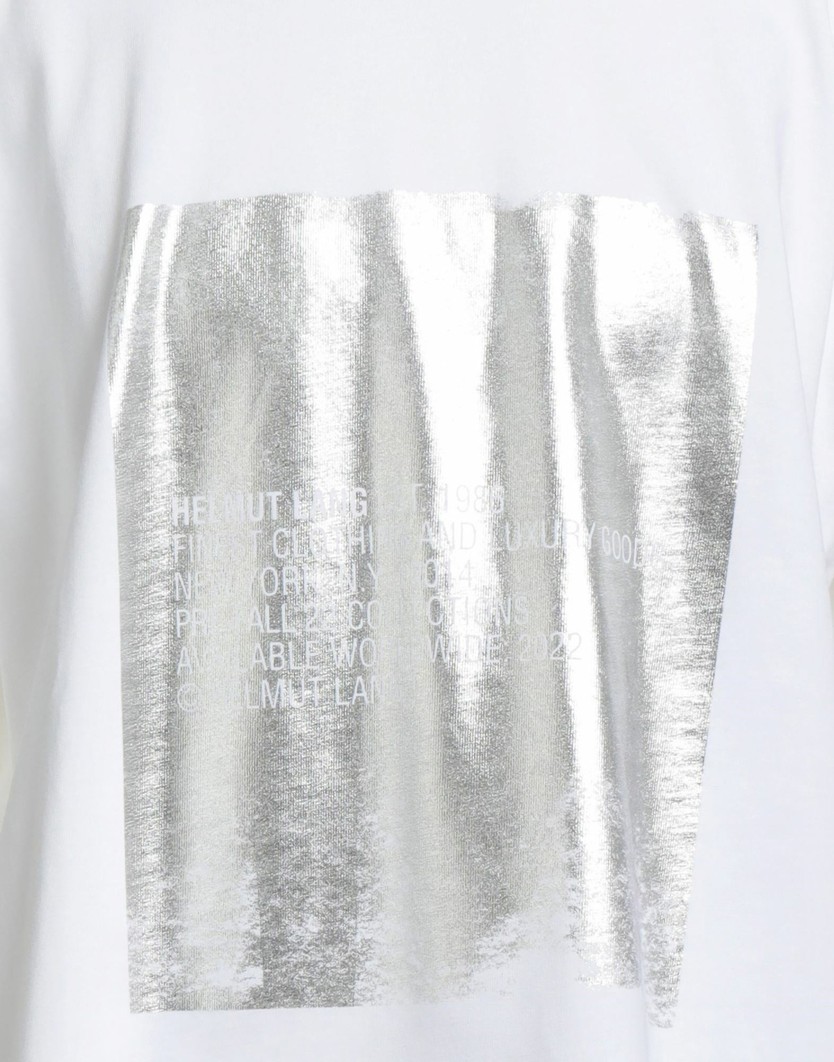 Helmut Lang Mens T-shirt in White