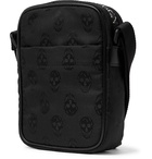 ALEXANDER MCQUEEN - Urban Mini Logo-Jacquard Nylon Messenger Bag - Black