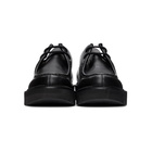 AMI Alexandre Mattiussi Black Leather Derbys