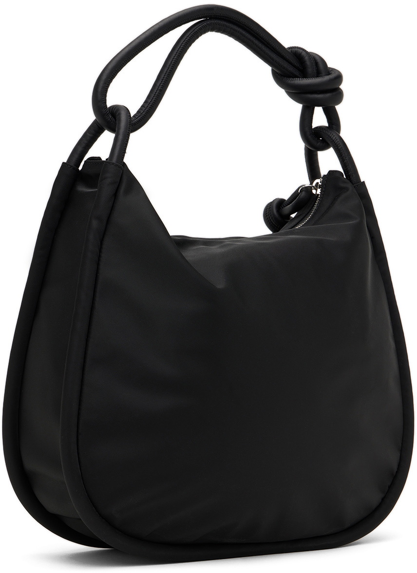 GANNI Black Nylon Shoulder Bag GANNI