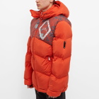 A-COLD-WALL* Men's Panelled Down Jacket in Rust