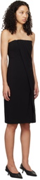 ANINE BING Black Halle Midi Dress