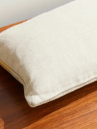 The Conran Shop - Rye Embroidered Cotton Cushion, 30 x 50cm