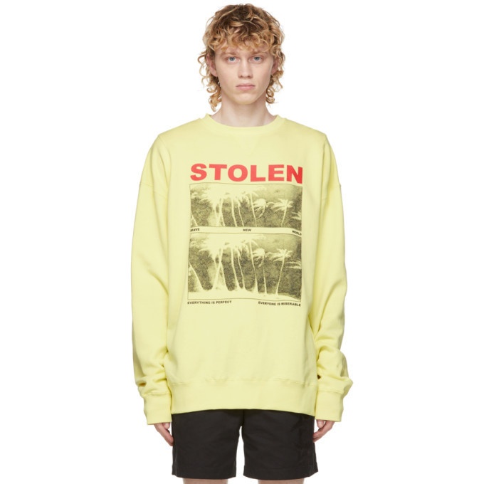 Photo: Stolen Girlfriends Club Yellow Isolation Sweatshirt