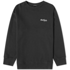 Denham Men's Alma Box Crew Sweat in Black