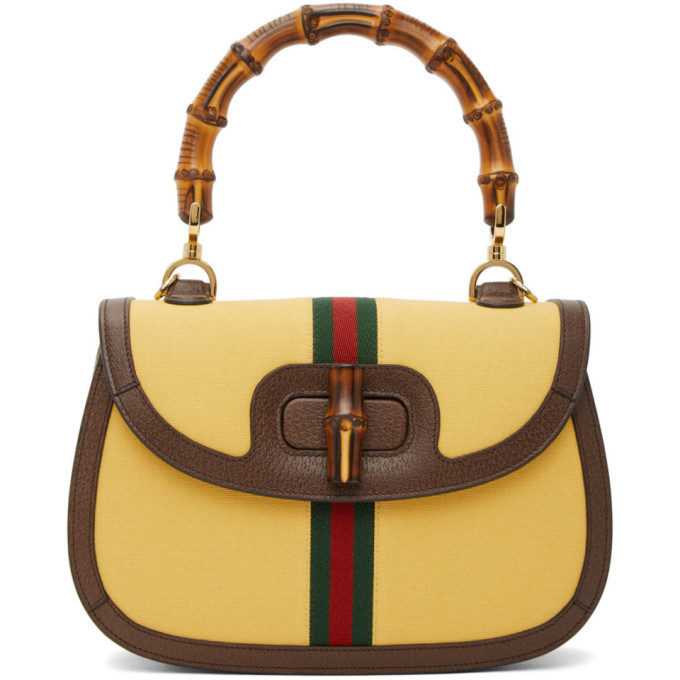 Gucci bag with online yellow handle