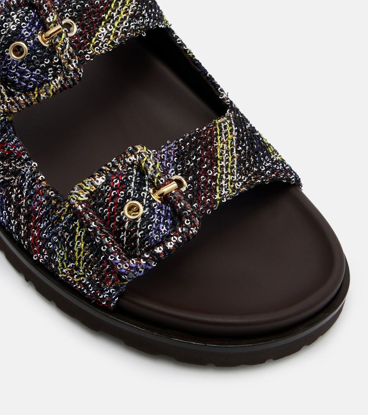 Missoni Clea Zigzag sequined sandals