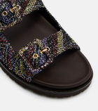 Missoni Clea Zigzag sequined sandals