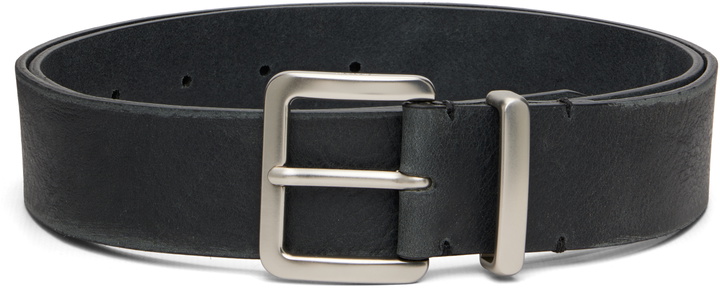 Photo: COOR Black Edge Sanding Cow Leather Belt