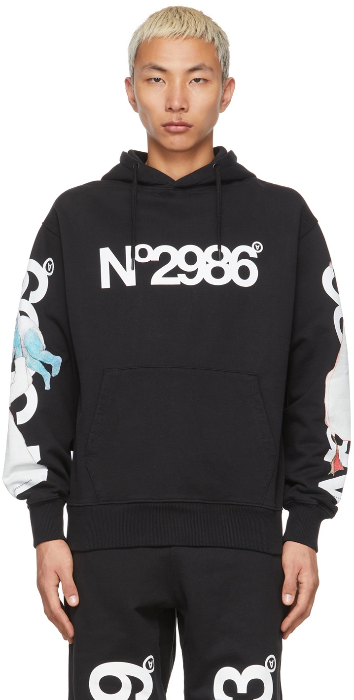 Aitor Throup’s TheDSA Black 'No2986' Hoodie