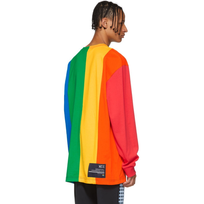 Xander Zhou Multicolor Rainbow Sweatshirt Xander Zhou