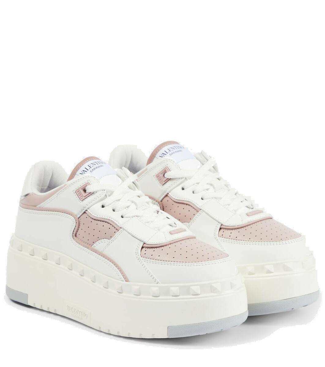 Valentino Garavani Freedots XL leather platform sneakers Valentino