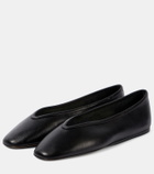 Le Monde Béryl Luna leather ballet flats