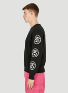 SS Link Sweater in Black