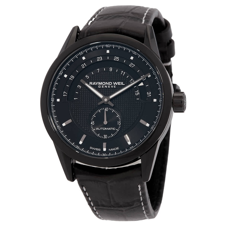 Photo: Raymond Weil Freelancer Automatic Black Dial Ladies Watch 2778-BKC-20001