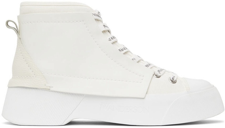 Photo: JW Anderson White Trainer Sneakers