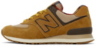 New Balance Tan 574 Low Sneakers