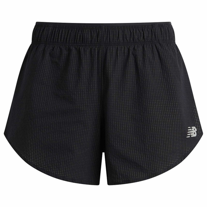Photo: New Balance Women's RC Ultra Light Split Short 3" in Black