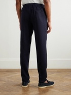 Rubinacci - Straight-Leg Pleated Super 130s Wool Trousers - Blue