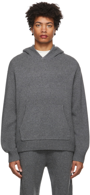 Photo: Frame Grey Hoodie Sweater