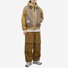Poliquant Men's Wide Zip Tucked Pants in Khaki