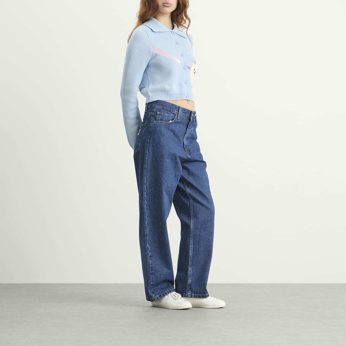 House Of Sunny Women's Pom Pom Tripper in Sky Blue