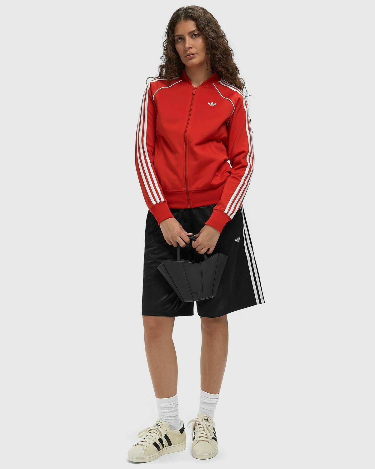 Adidas SST TRACKTOP Red Womens Track Jacket
