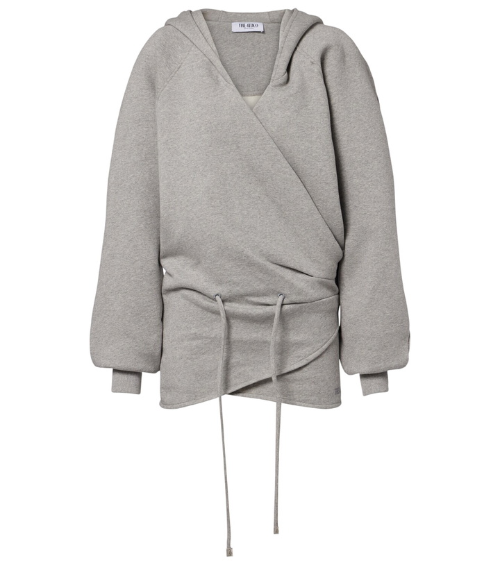 Photo: The Attico Cotton jersey sweatshirt dress